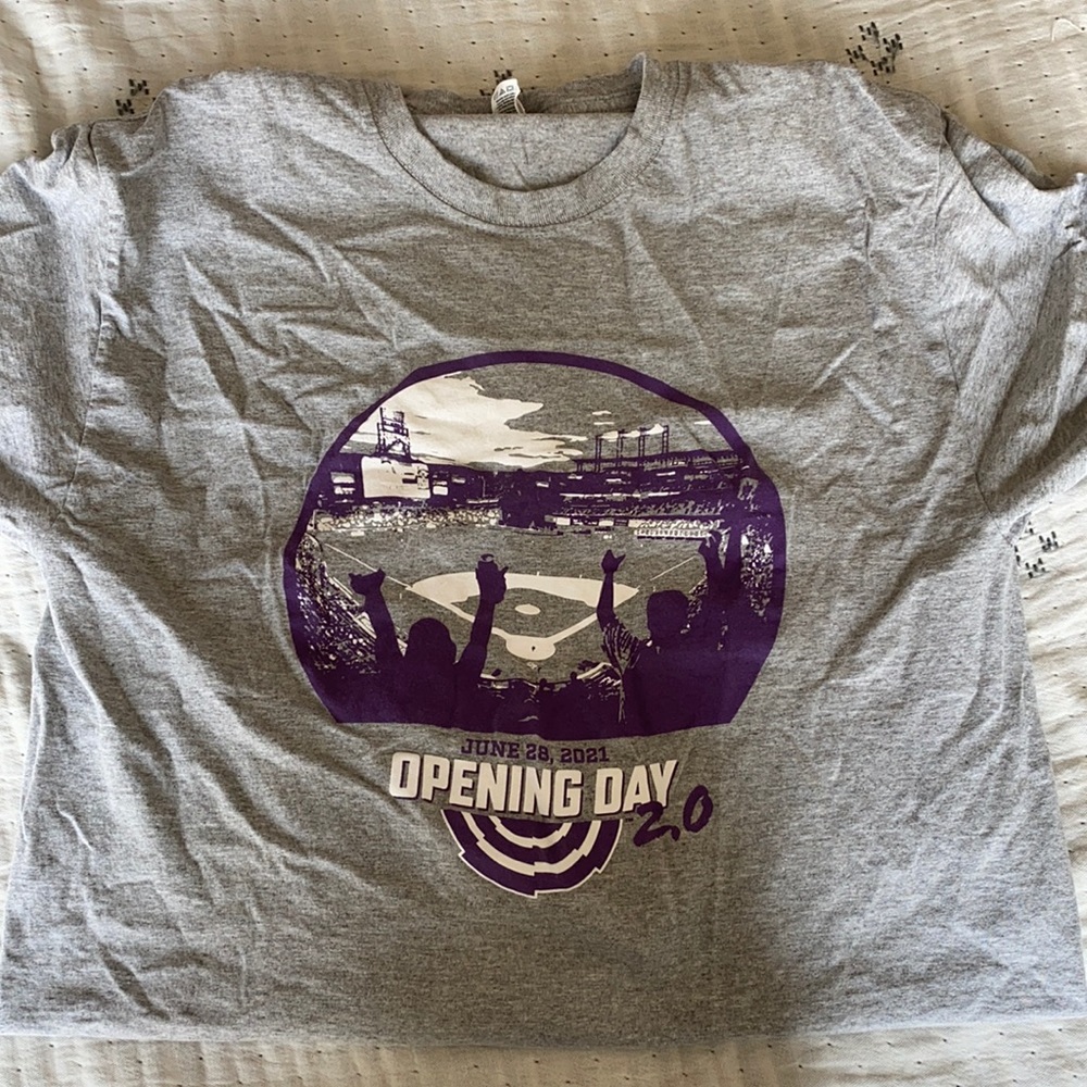 Limited edition: Rockies opening day 2.0 tshirt